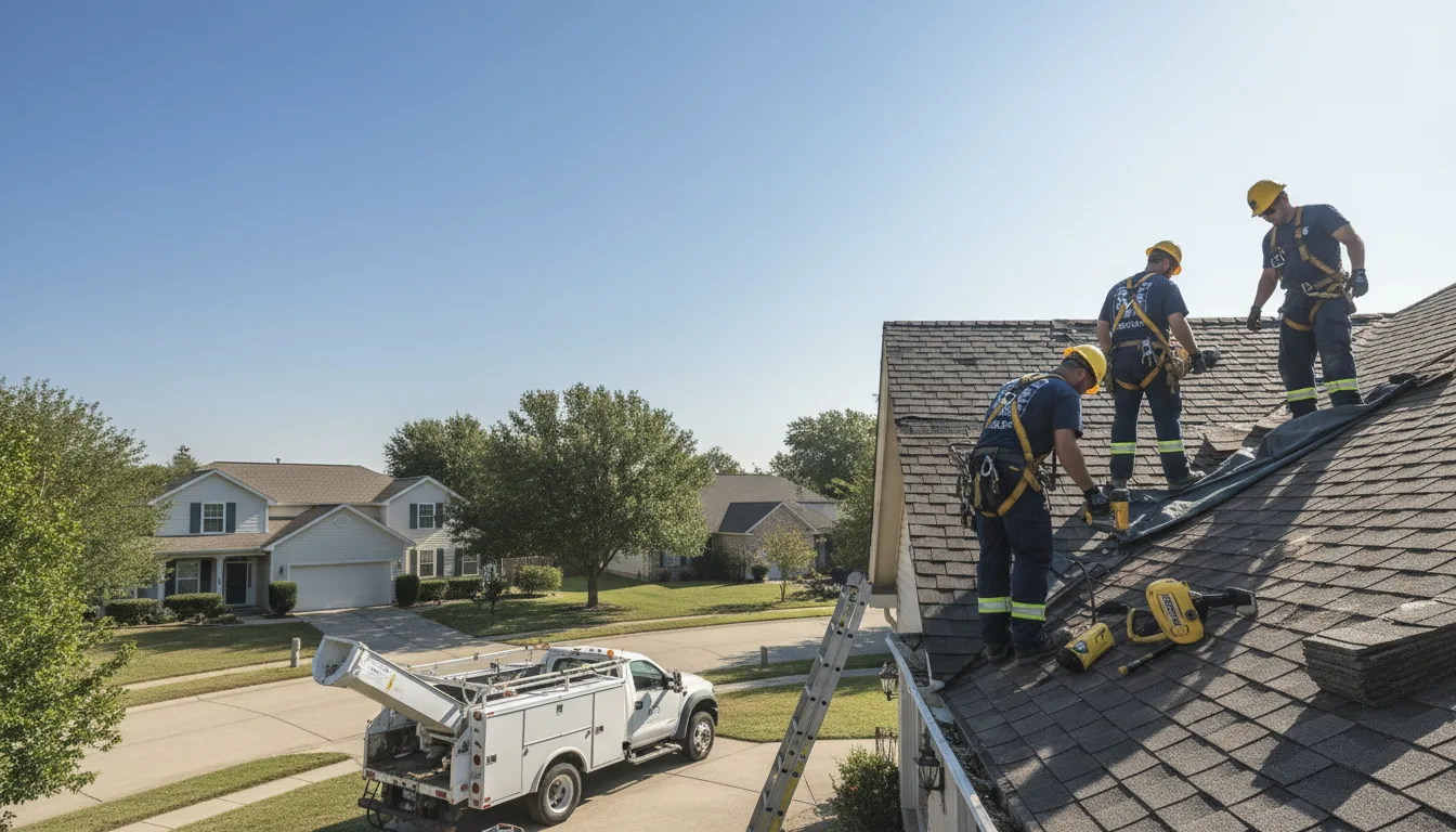 Emergency Roof Repair in Poynor, TX near me